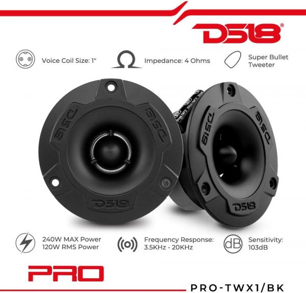 DS18 Bundle Car Speakers 4X PRO